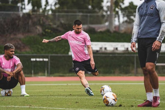 O Inter Miami, de Lionel Messi, está eliminado da Major League Soccer (MSL) -  (crédito: Jogada10)