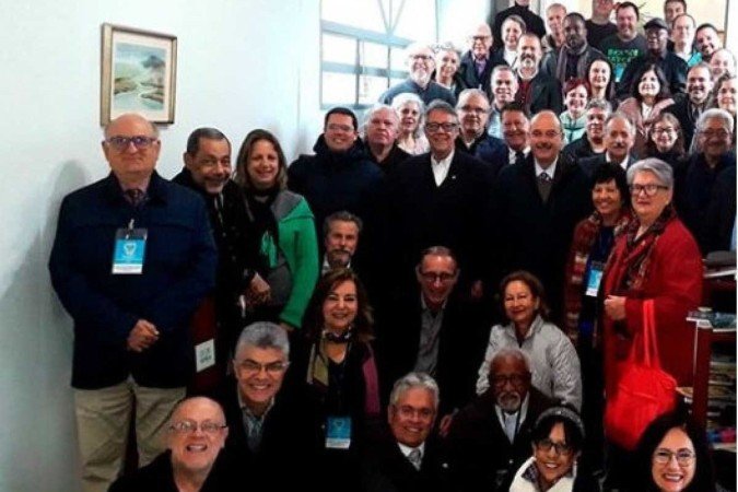 Membros da Antiga e Mística Ordem Rosacruz (Amorc) do DF - (crédito: Ordem Rosacruz DF) Membros da Antiga e Mística Ordem Rosacruz (Amorc) do DF - (crédito: Ordem Rosacruz DF)