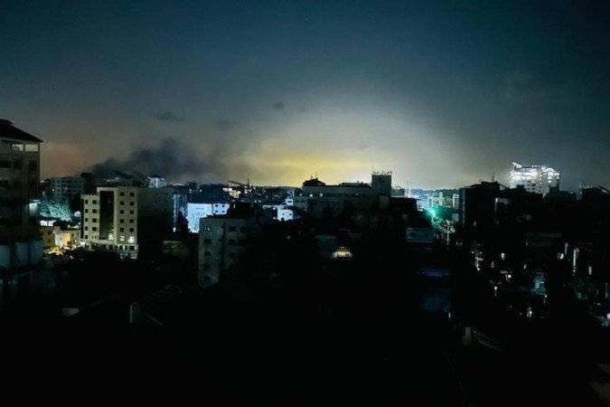 Gaza não tem um sistema antimísseis como o Domo de Ferro de Israel - (crédito: BBC) Gaza não tem um sistema antimísseis como o Domo de Ferro de Israel - (crédito: BBC)