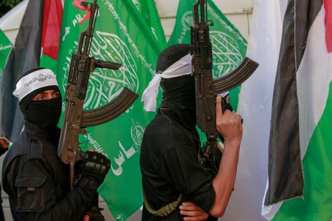 Hamas é o maior dos muitos grupos de militantes islâmicos atuantes na Palestina -  (crédito: EPA-EFE/REX/Shutterstock)