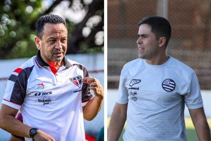 Paulinho Kobayashi e Cícero Júnior desembarcam no futebol candango com experiência adquirida por boas campanhas na Série D -  (crédito: Divulgação/Ferroviário e Athletic)