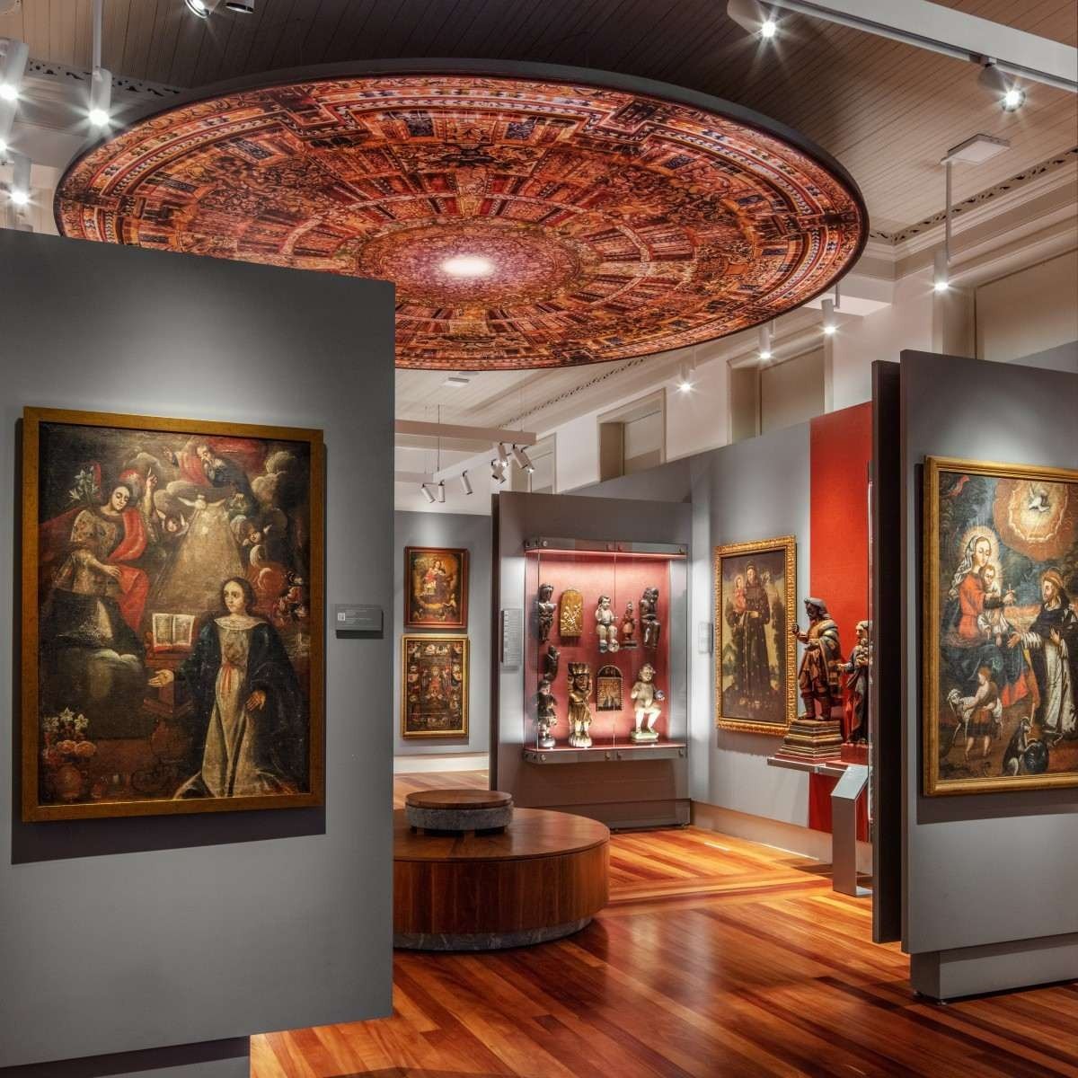 Espaço para visitação no Museu Boulieu