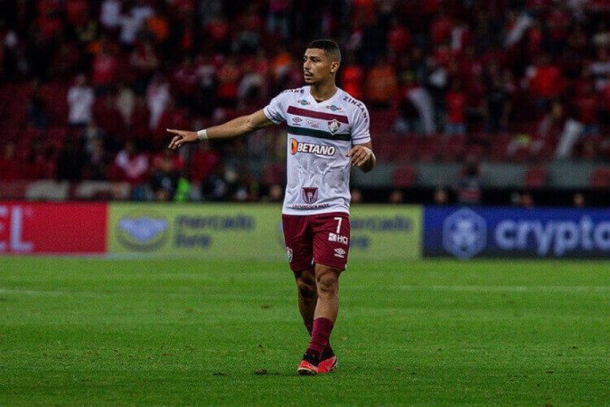 André é um dos destaques do Fluminense nesta temporada e pode ser advertido pela Conmebol - (crédito: Marcelo Gonçalves/Fluminense) André é um dos destaques do Fluminense nesta temporada e pode ser advertido pela Conmebol - (crédito: Marcelo Gonçalves/Fluminense)