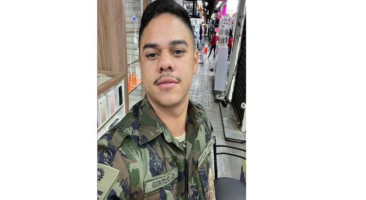 Sargento da Aeronáutica, identificado como Kelvin Ruan Gontijo Alves