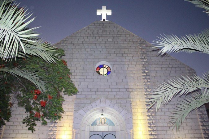 Oito casas de famílias cristãs foram completamente destruídas e outras dezenas foram atingidas por bombardeios, segundo padre - (crédito: Gabriel Romanelli) Oito casas de famílias cristãs foram completamente destruídas e outras dezenas foram atingidas por bombardeios, segundo padre - (crédito: Gabriel Romanelli)