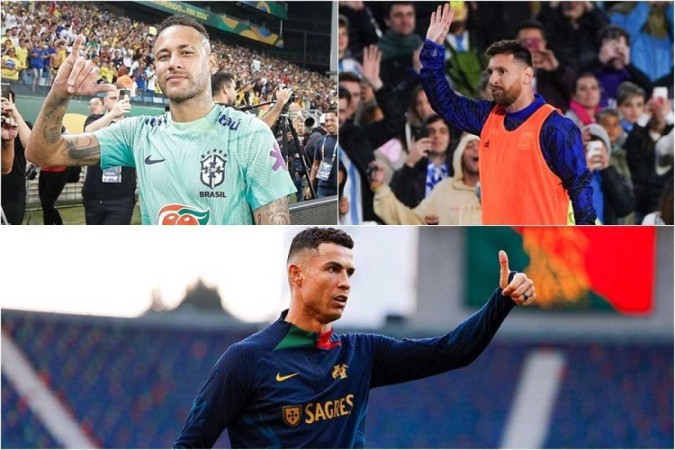 Lista de atletas mais bem pagos do mundo tem Messi, Neymar e CR7