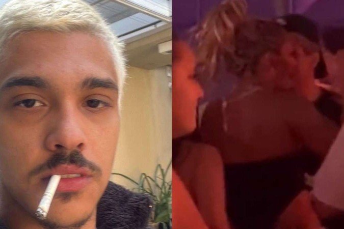 Chico Moedas em clima de romance com loira em festa no Rio  -  (crédito: Reprodução Instagram)