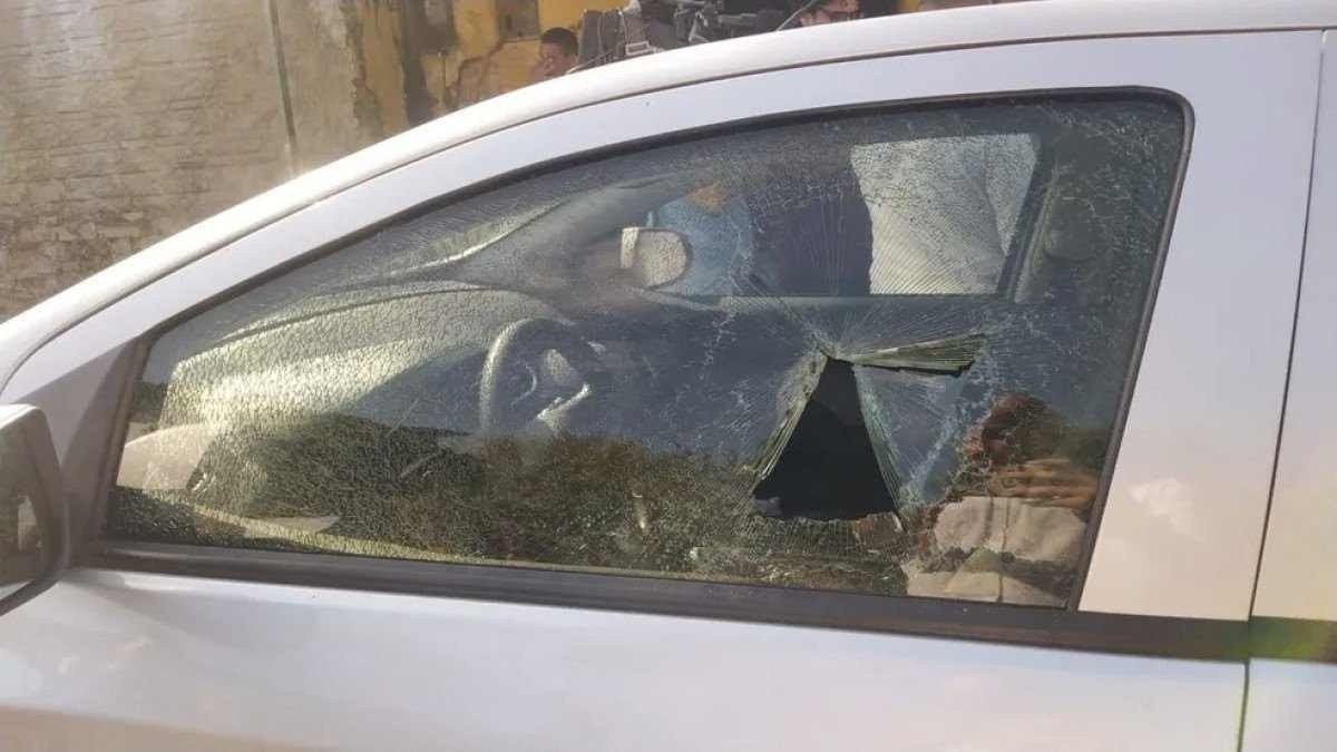 Equipe da Record é assaltada e cinegrafista fica ferido 