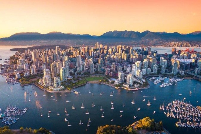 Vista aérea de Vancouver - (crédito: Getty Images) Vista aérea de Vancouver - (crédito: Getty Images)