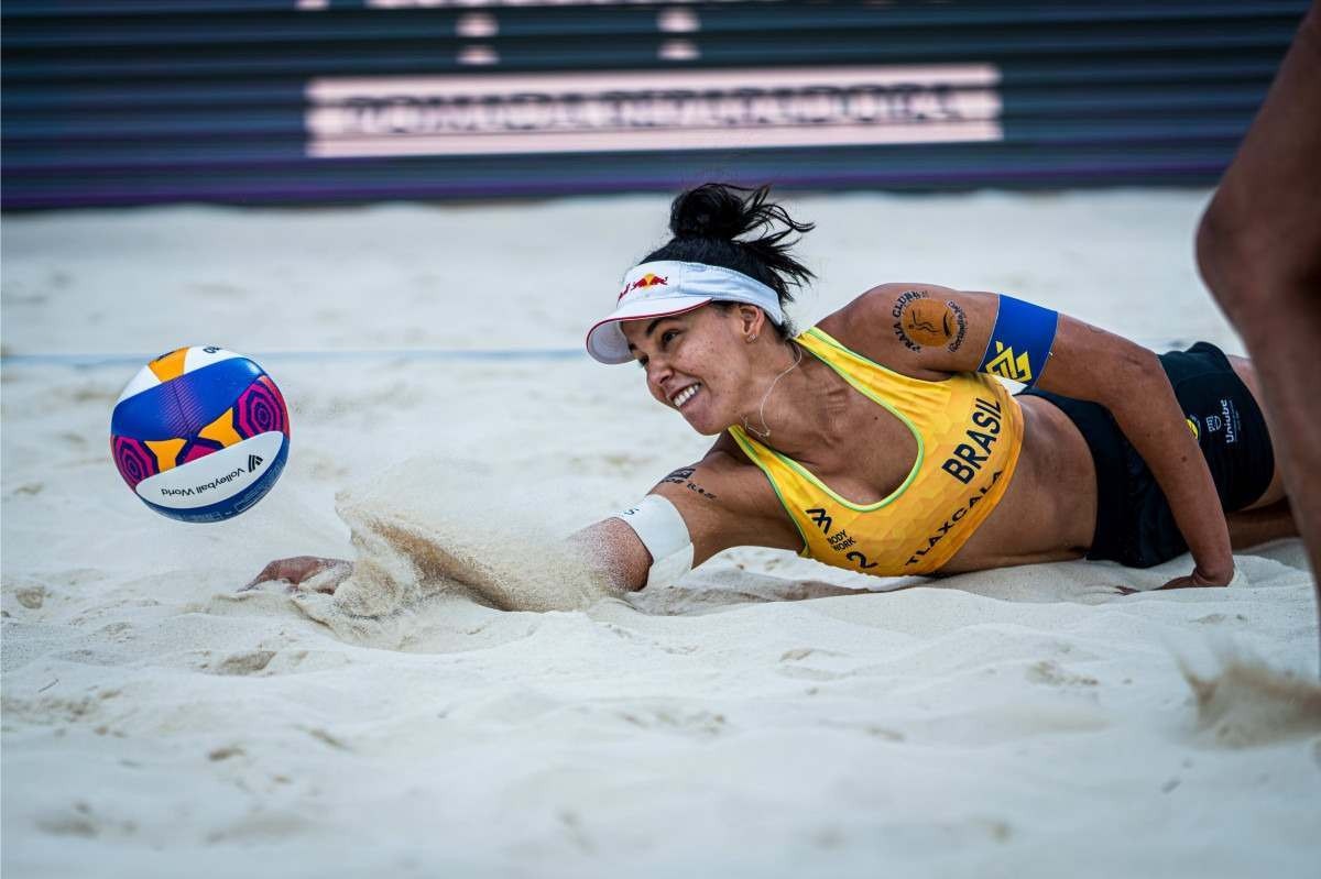 Final do Mundial de Vôlei de Praia: Duda e Ana Patrícia (BRA) x Cheng e Hughes (EUA)