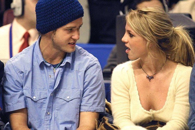 Britney Spears e Justin Timberlake ficaram juntos de 1999 a 2002 - (crédito: TOM MIHALEK/AFP) Britney Spears e Justin Timberlake ficaram juntos de 1999 a 2002 - (crédito: TOM MIHALEK/AFP)
