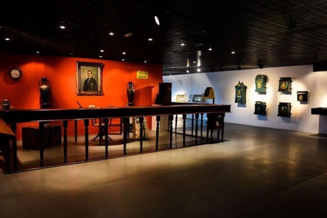 O Museu Correios, está localizado na quadra 4 do Setor comercial Sul