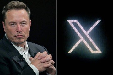 Instituto solicitou a suspensão do Grok, ferramenta de IA de Elon Musk integrada ao X, por violações aos direitos de crianças e mulheres -  (crédito: Alain Jocard/AFP)