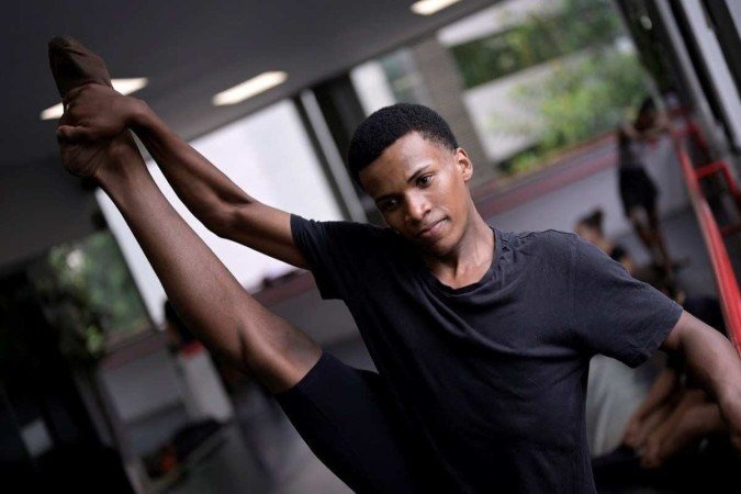 Dyhan, que se diz um afortunado por nunca ter ado fome, se destacou pelo entusiasmo desde o primeiro dia. - (crédito: Douglas Magno / AFP) Dyhan, que se diz um afortunado por nunca ter ado fome, se destacou pelo entusiasmo desde o primeiro dia. - (crédito: Douglas Magno / AFP)