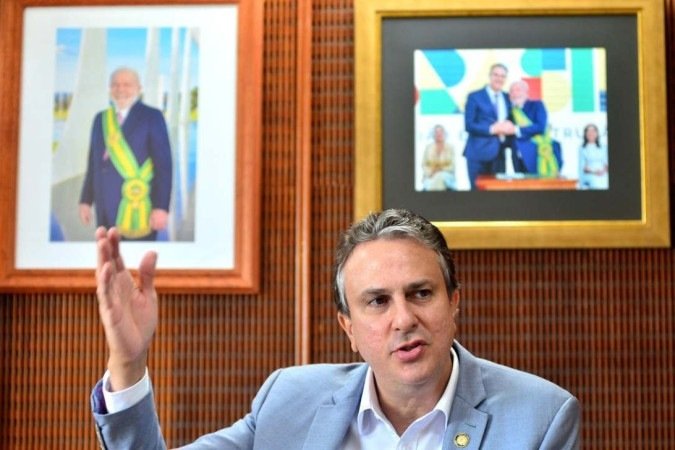  18/10/2023 Credito: Ed Alves/CB/DA.Press. Política. Entrevista com Ministro da Educação Camilo Santana. Prédio do Ministério da Educação.  -  (crédito:  Ed Alves/CB/DA.Press)