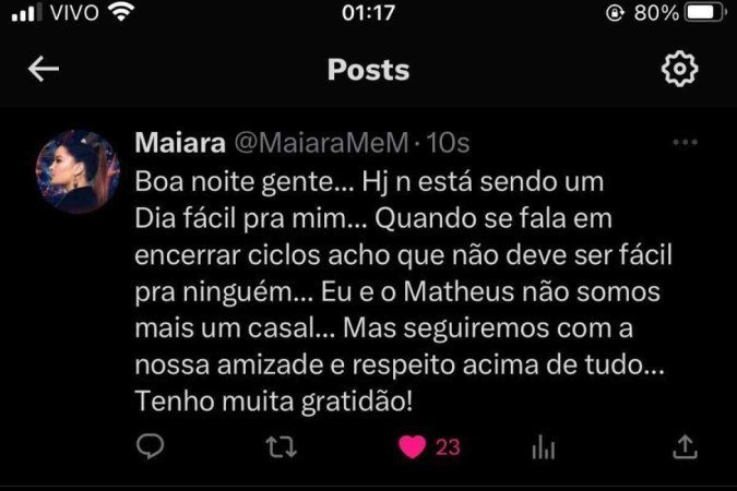 Maiara e Matheus Gabriel