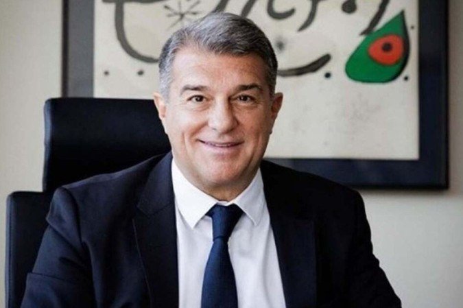 Presidente do Barcelona, Joan Laporta - (crédito: Reprodução/Instagram/@jlaportaoficial) Presidente do Barcelona, Joan Laporta - (crédito: Reprodução/Instagram/@jlaportaoficial)