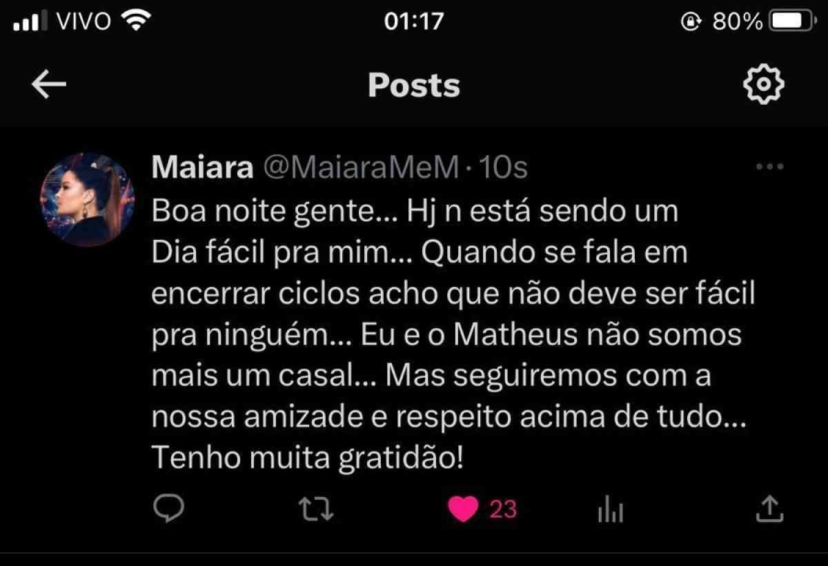 Maiara e Matheus Gabriel