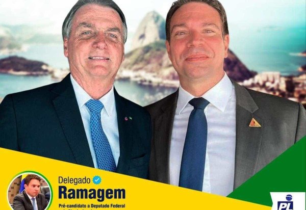 Reprodução/Facebook/Delegado Ramagem (19/102023)