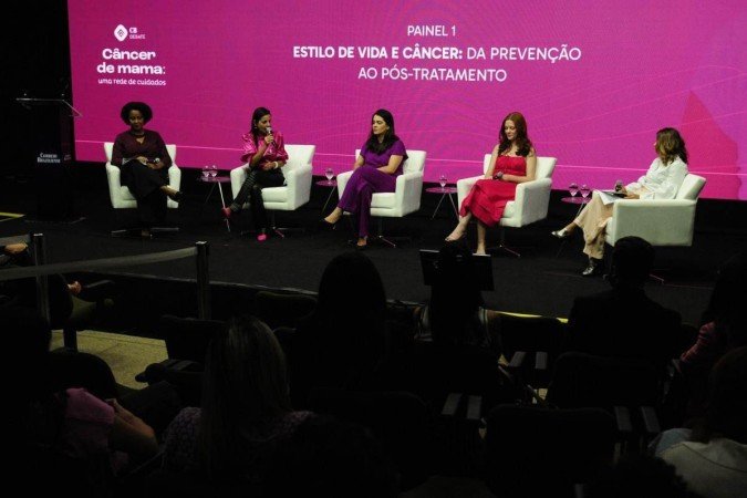 Câncer de mama: uma rede de cuidados — evento no auditório do jornal reuniu diversos especialistas na área de saúde feminina - (crédito: Carlos Vieira/CB/D.A.Press) Câncer de mama: uma rede de cuidados — evento no auditório do jornal reuniu diversos especialistas na área de saúde feminina - (crédito: Carlos Vieira/CB/D.A.Press)