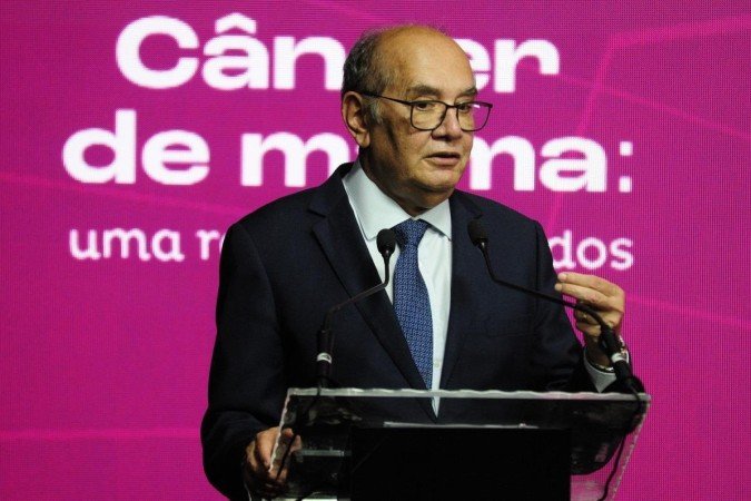 Gilmar afirmou que se o texto for aprovado, o Supremo vai considerá-lo inconstitucional. - (crédito: Carlos Vieira/CB/D.A Press) Gilmar afirmou que se o texto for aprovado, o Supremo vai considerá-lo inconstitucional. - (crédito: Carlos Vieira/CB/D.A Press)