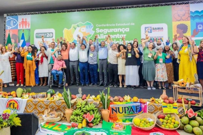 Conferência de Segurança Alimentar realizada na Bahia, na última terça-feira, com a participação de autoridades e grupos organizados: mobilização
 -  (crédito: Roberta Aline/ MDS)