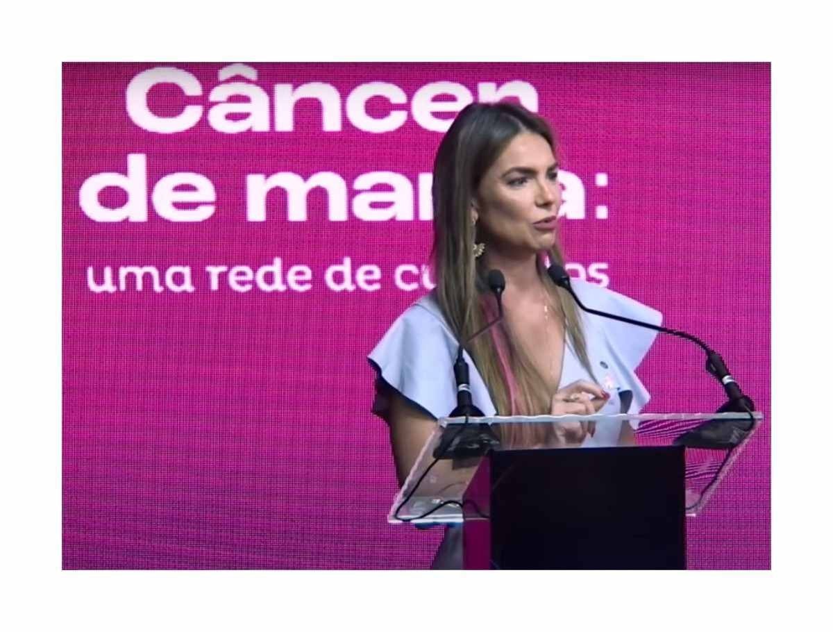 Câncer de mama: Paula Belmonte destaca importância do autocuidado