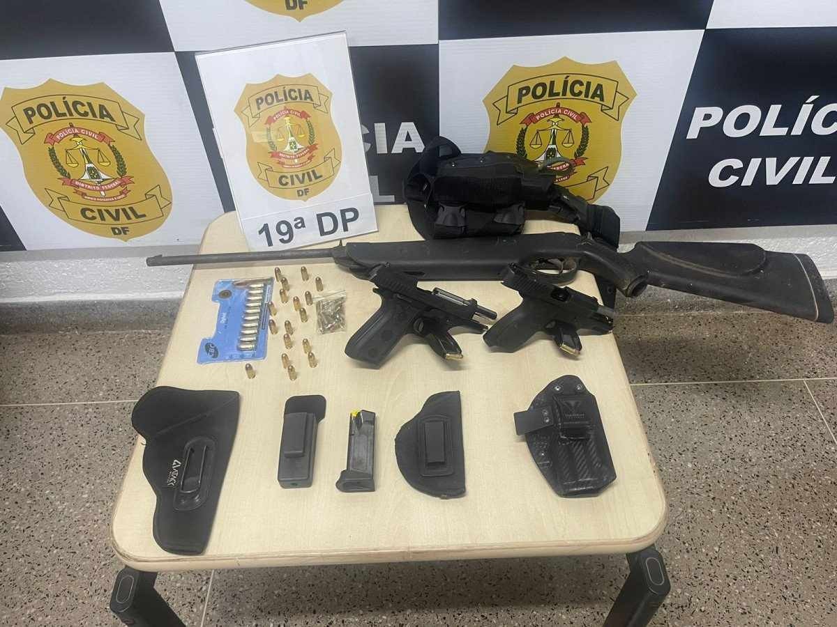 Suspeito de vender armas de fogo ilegais por R$10 mil é preso pela PCDF