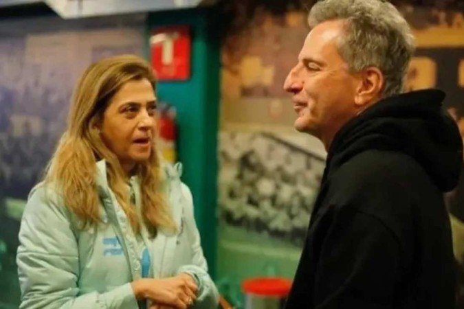 Leila Pereira e Rodolfo Landim am por turbulências à frente do Palmeiras e do Flamengo, respectivamente - (crédito: GILVAN DE SOUZA/FLAMENGO) Leila Pereira e Rodolfo Landim am por turbulências à frente do Palmeiras e do Flamengo, respectivamente - (crédito: GILVAN DE SOUZA/FLAMENGO)