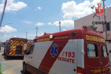 O corpo de bombeiros ainda não possui informações sobre a dinâmica do acidente -  (crédito: Soinp CBMDF/Divulgação)