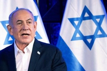 Primeiro-ministro de Israel, Benjamin Netanyahu       -  (crédito: BRENDAN SMIALOWSKI / AFP)