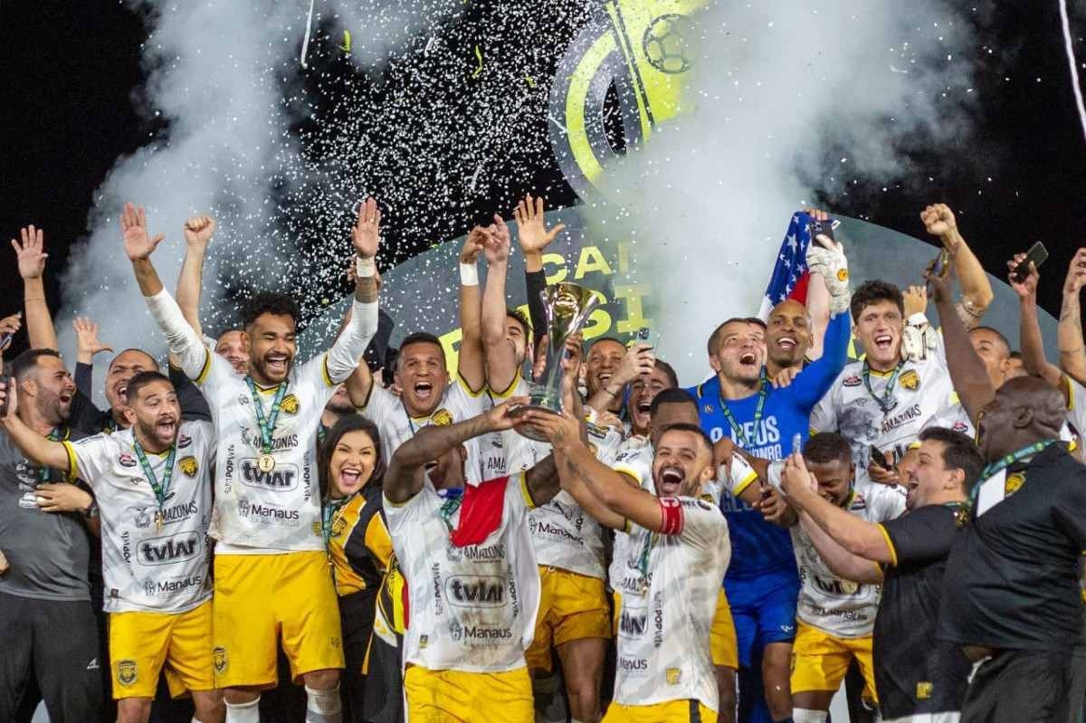 Amazonas é campeão inédito da Série C com gol do título de Sassá