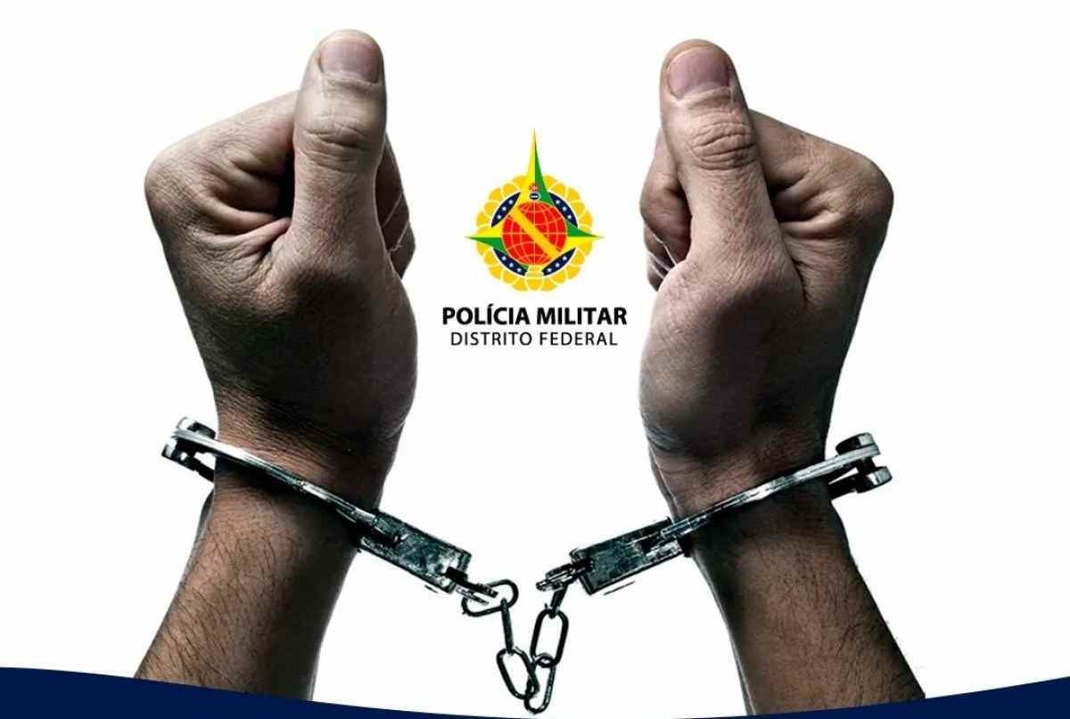 Foragido da justiça pernambucana, homem é preso pela PMDF