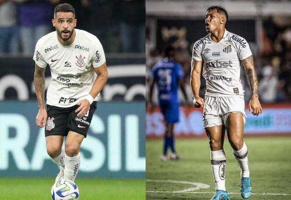 Rodrigo Coca/Ag. Corinthians e Raul Baretta/Santos