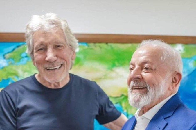 Presidente relembrou apoio que recebeu do músico quando esteve preso em Curitiba (PR) - (crédito: Ricardo Stuckert) Presidente relembrou apoio que recebeu do músico quando esteve preso em Curitiba (PR) - (crédito: Ricardo Stuckert)