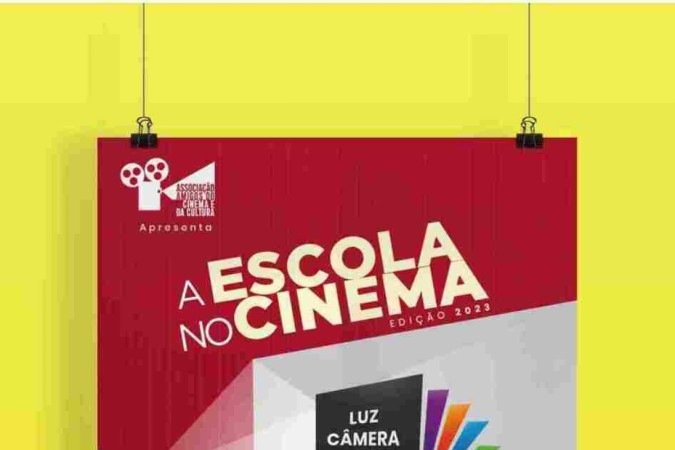 Projeto levará seis mil alunos de escola pública ao cinema gratuitamente -  (crédito: Divulgação)