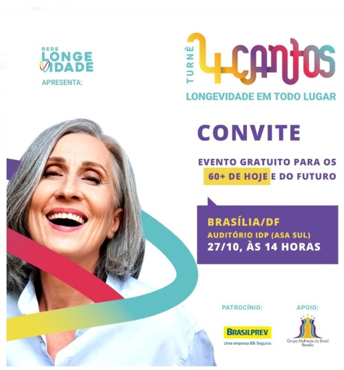 O projeto tem como objetivo, conscientizar a popula&ccedil;&atilde;o sobre o processo de envelhecimento