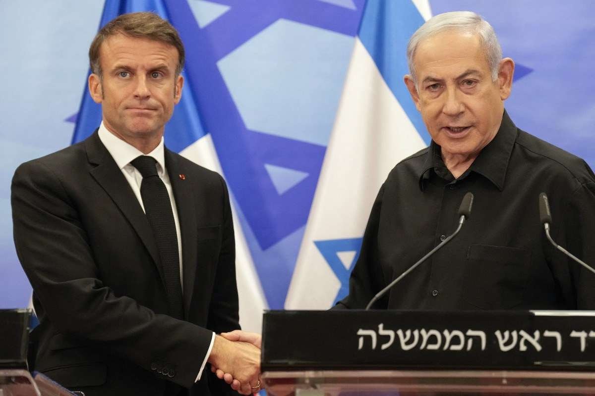 Macron propõe coalizão internacional contra o Hamas