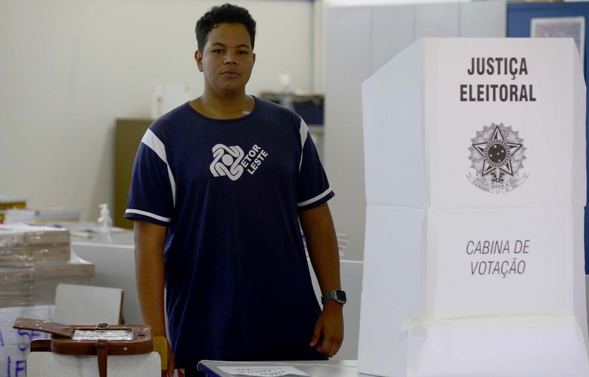 João Pedro Ramos, aluno do 3º ano no Centro de Ensino Médio Setor Leste