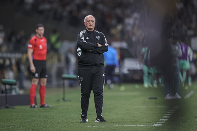 Felipão tem novos problemas no time do Galo
     -  (crédito: Pedro Souza/Atlético)