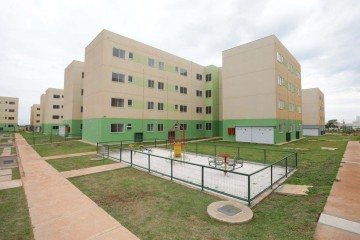 O Itapoã Parque é um dos novos empreendimentos habitacionais que serão entregues à população pela Codhab até 2024 -  (crédito: Renato Alves/Agência Brasília)