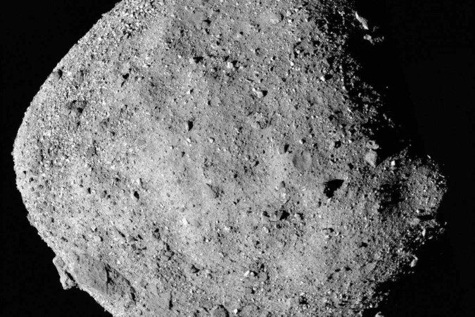 Bennu é classificado como um asteróide do tipo B
 -  (crédito: NASA/Goddard/Universidade do Arizona)