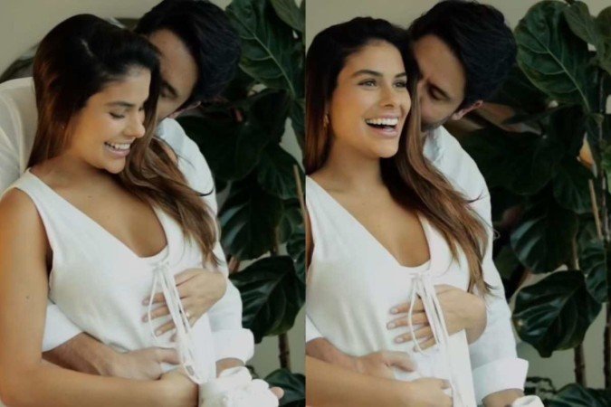 Munik Nunes e Paulinho Simão acabam de anunciar que estão à espera do primeiro filho - (crédito: Reprodução Instagram) Munik Nunes e Paulinho Simão acabam de anunciar que estão à espera do primeiro filho - (crédito: Reprodução Instagram)