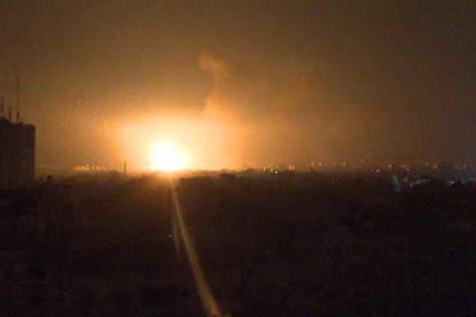 Os ataques destruíram diversas regiões de Gaza - (crédito: AFP) Os ataques destruíram diversas regiões de Gaza - (crédito: AFP)