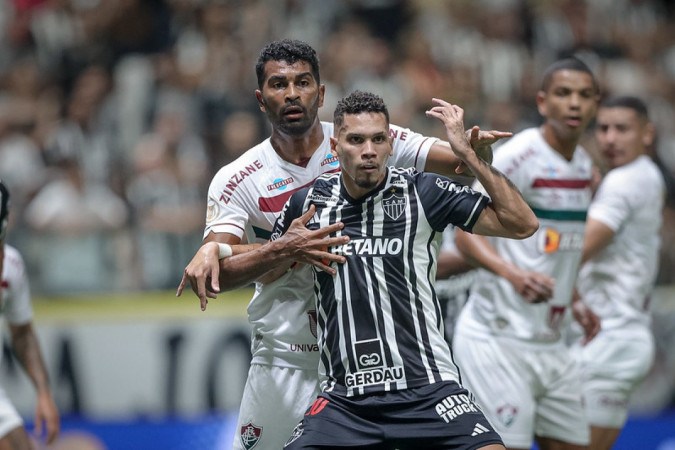 O Galo teve paciência para superar a marcação do Fluminense e brindar a torcida com a vitória em casa -  (crédito: Jogada10)