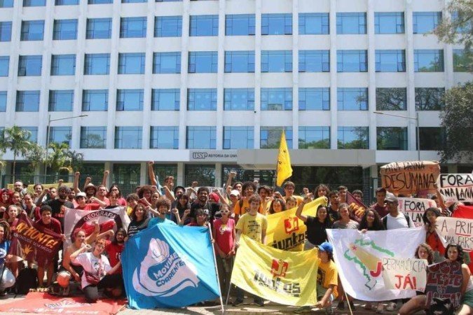 A paralisação na USP completou cinco semanas -  (crédito: Rovena Rosa/ Agência Brasil)
