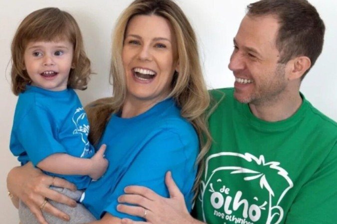 Daiana Garbin relembra suspeita de Tiago Leifert antes de diagnóstico da filha: 