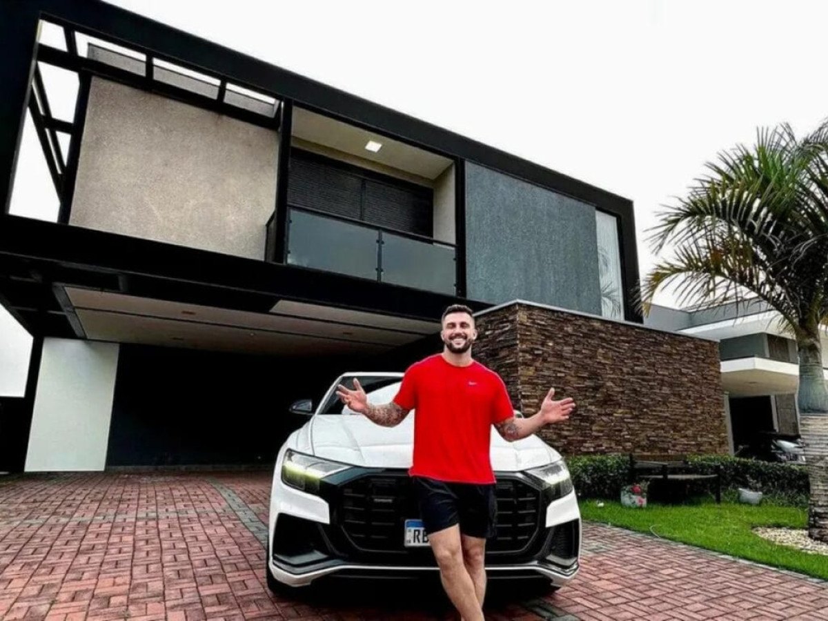 Ex-BBB Arthur Picoli paga R$ 200 mil de aluguel de casa por 1 ano