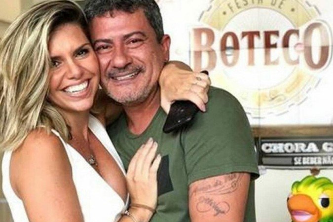 Viúva de Tom Veiga anuncia noivado três anos após morte do ator -  (crédito: Reprodução/Instagram)