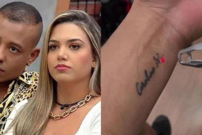 Mussunzinho remove tatuagem em homenagem à ex-companheira - (crédito: Reprodução Playplus) Mussunzinho remove tatuagem em homenagem à ex-companheira - (crédito: Reprodução Playplus)